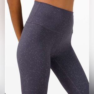 Lululemon Wunder Under High-Rise Crop 21" *Spray Full-On Luxtreme